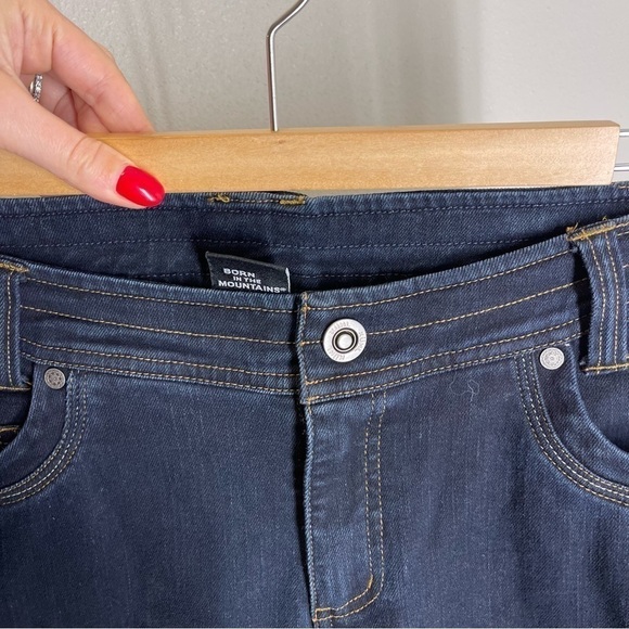KUHL Danzr Legendary Jeans Straight Leg Deep Indigo Wash Size 10 Short Women’s - Picture 6 of 13